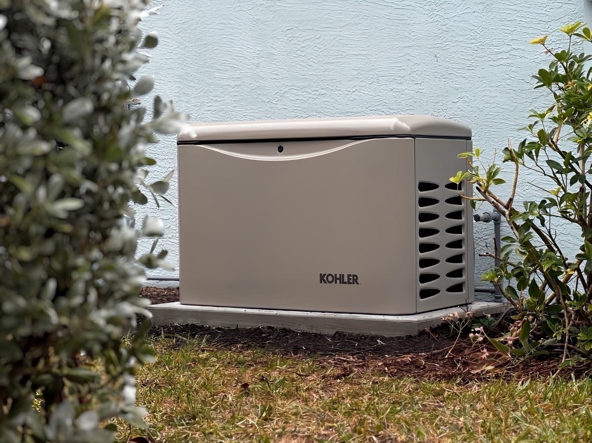 Kohler home generator Liquid propane system setup for a Kohler generator ensuring efficient generator runs and high customer satisfaction; contact us for a free quote