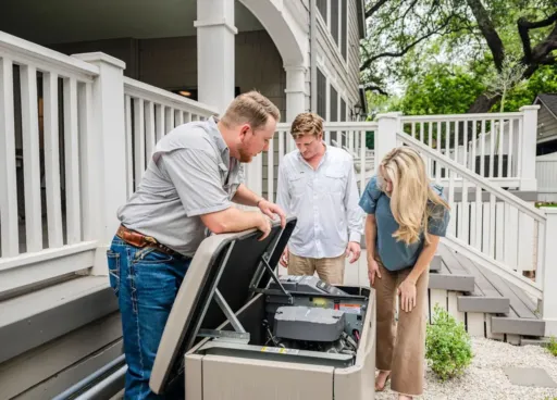 KOHLER generator installation